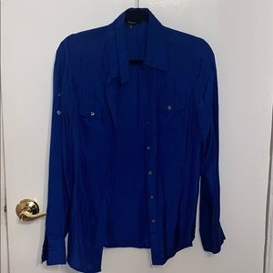 Express classy button down